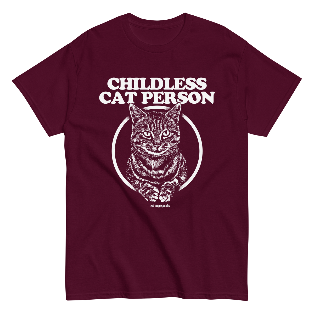 CHILDLESS CAT PERSON TABBY Unisex Shirt